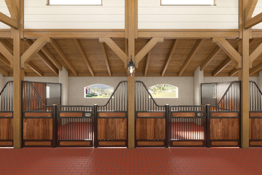 European Hinged Door Stall Fronts