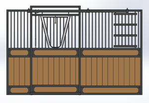 Sliding Door Stall Fronts