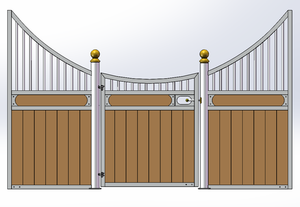 Hinged Door Stall Fronts