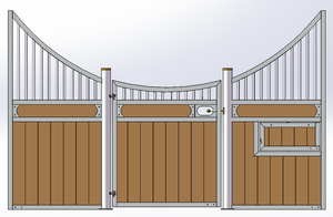 Hinged Door Stall Fronts