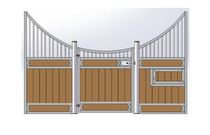 Hinged Door Stall Fronts