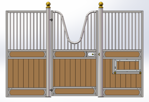 Hinged Door Stall Fronts