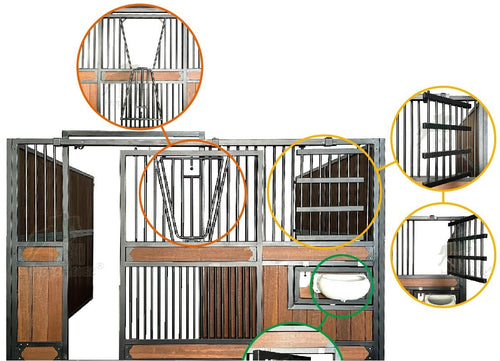 Sliding Door Stall Fronts