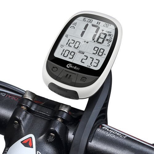 Meilan M2 GPS Cycling/Bike Computer Speedometer with ANT+ Function, Heart rate and Power Compatible