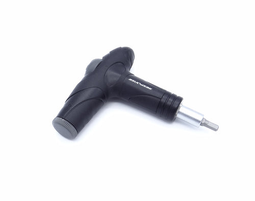 Response Adjustable Allen Wrench Torque Wrench Set - 4, 5, 6 NM - Includes 3mm, 4mm, 5mm Allen, T25 Tool Bits - T-Bar Bicycle and Multi Tool Wrench