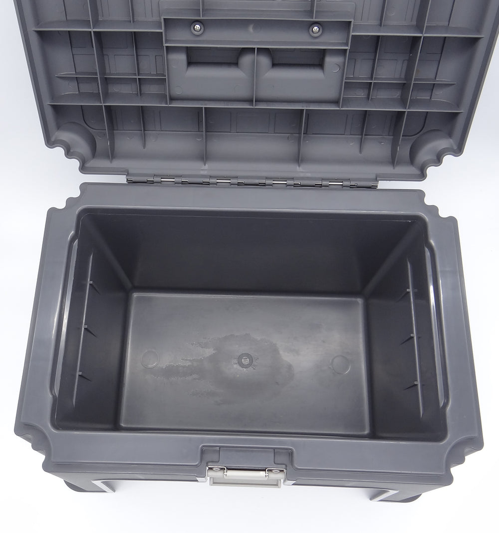 Grey Step Stool Grooming Caddy Set