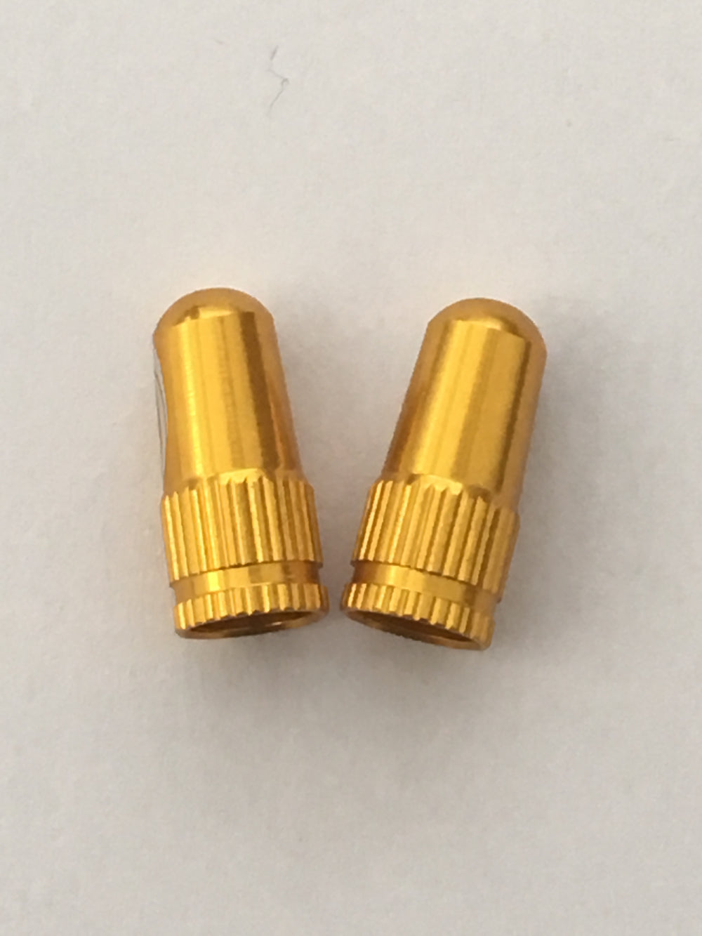 RESPONSE Alloy Presta Valve Cap 2pcs - Black, Red, Gold, blue