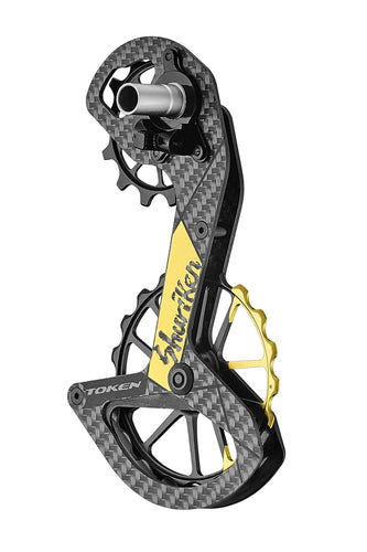 TOKEN Shuriken Oversized Rear Deraileur Pulley System - Campagnolo EPS 12 speed