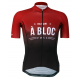 Pro A Bloc Cycling Jersey Bordeaux